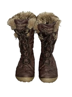 Columbia Womens Snow Boots Minx Mid Omni-Heat Waterproof 200 Grams Size 5 Brown - Image 1 of 4