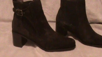 NEW Markon PLATA Ankle Boots Chocolate Brown Size 8.5 091323 I48T3 - Image 1 of 4