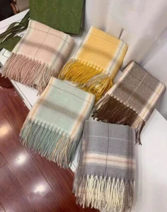 Cashmere Shawl Scarf Winter Stole Blanket Wrap scarves Soft Big Luxury Ladies - Picture 1 of 17