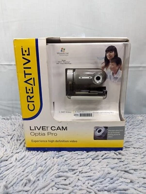Creative - Live! Cam Optia Pro -VF0380A - 1.3MP - NEW / Open Box - Tested - Image 1 of 4