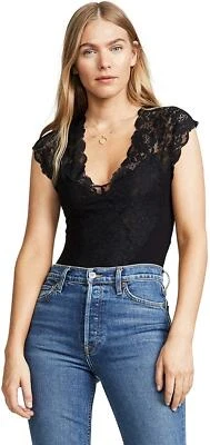 Body de tanga We Are HAH para mujer, negro, X-pequeño Foto 1 de 4