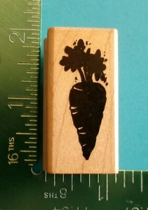 Stampendous Bold Carrot Top Rubber Stamp - Picture 1 of 2