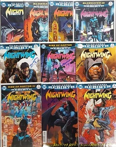 Nightwing (2016) #6-15 +Variant EACH SIGNED Tim Seeley w/ Notarized WOS Rebirth - Picture 1 of 87