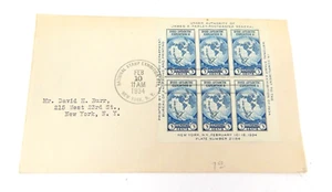 5B USA Scott # 735 Bryd Expedition II Ersttagsbrief Briefmarken 1934 - Bild 1 von 3