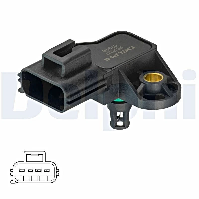 Sensor de presión DELPHI MAP para MAZDA 3 Cx-7 06-14 L3K918211 Foto 1 de 1