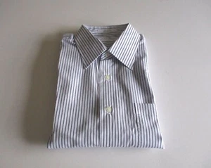 John W. Nordstrom Traditional Fit Striped Men’s Dress Shirt White/Purple 15.5|33 - Picture 1 of 7
