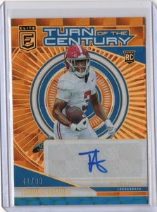 TERRION ARNOLD NCAA 2024 Panini Donruss Elite Orange RC Auto 41/99 #TCA-TAR Card - Picture 1 of 2