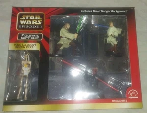 Star Wars Episode 1 Figur Geschenkset Obi Wan Qui-Gon Darth Maul Applaus - Bild 1 von 4