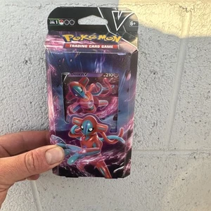 Pokemon Cards (V Battle Deck)  🔥Brand New -  "DEOXYS V" Tin👾👾 - Picture 1 of 11