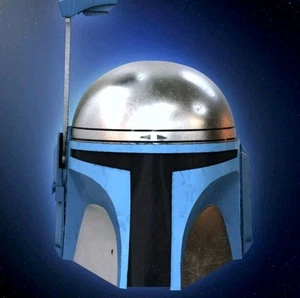 JANGO FETT 3D PRINTED HELMET - STAR WARS - WEARABLE UNFINISHED - Picture 1 of 6