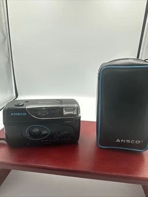 Ansco Vision Automatic Easy Load Focus Free 35MM Camera Built In Flash With Case - Image 1 of 4