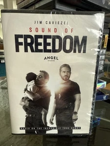 New! Sound of Freedom DVD 2023 Jim Caviezel Angel Studios US Seller - Ships Free - Picture 1 of 2