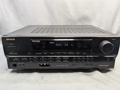 Aiwa AV-D30U 5.1Ch ProLogic Home Audio Receiver Vintage Phono Input Tested Works - Image 1 of 4