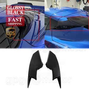 For Corvette C8 All Model 2020-2026 Gloss Black Rear Upper Intake Port Cover Kit - Picture 1 of 10