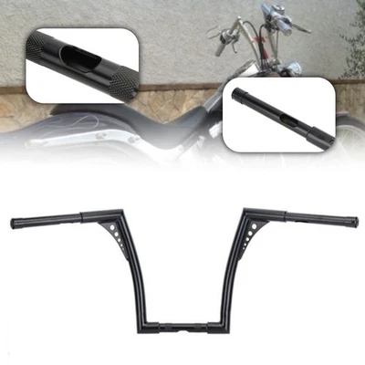 14 Rise Ape Hangers Handlebar Monkey Bagger Fit For Triumph Speedmaster Foto 1 de 4