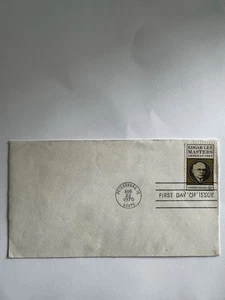 1970 Edgar Lee Masters First Day Issue Envelope Stamp - American Poet - Picture 1 of 3
