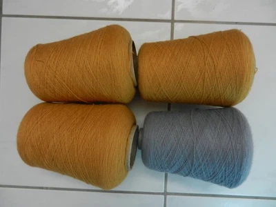 "Schoeller Wolle" auf Konen, für Strickmaschinen geeignet ca 1430 gr - Bild 1 von 4