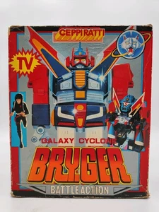 Bryger Robot Takatoku Ceppiratti Popy GALAXY CYCLONE BRIGER BATTLE ACTION - Foto 1 di 5