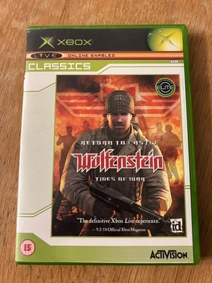 Return to Castle Wolfenstein: Tides of War (Microsoft Xbox Original) - PAL  - Image 1 of 3
