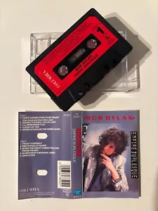 BOB DYLAN - EMPIRE BURLESQUE (UK CASSETTE TAPE) - Picture 1 of 5