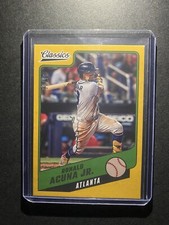 Ronald Acuna Jr. 2022 Panini Chronicles Yellow SSP #8/10. Braves. 🔥🔥