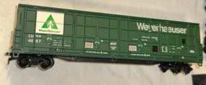 Life Like Ho LUNX 4687 Weyerhaeuser 55’ Thrall Door Box Car! - Picture 1 of 3