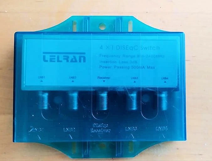 Heavy Duty 4x1 DiSEqC 2.0 Switch Water proof  - Image 1 of 2