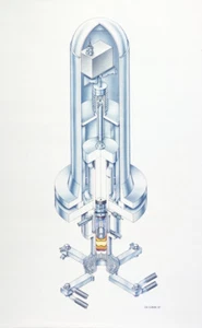 Poster gratuito stampa disegno diagramma piston stirling inglese - versione a scelta, dimensioni - Foto 1 di 1
