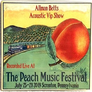 ALLMAN BETTS Live at 2019 Peach Music Festival Scranton PA VIP SET *NEW* CD - Picture 1 of 3