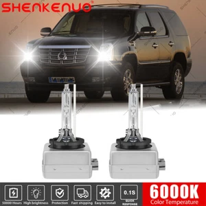 Juego de 2 bombillas de 6000 k faros de haz alto y bajo para Cadillac Escalade 2007-2014 D1S HID - Imagen 1 de 13