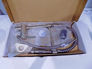 Generic Stainless Pull Out Single Lever Mixer Kitchen Tap with Hose & Spray New - Picture 1 of 7