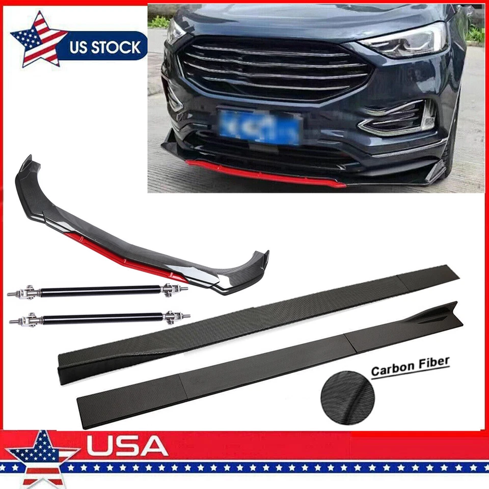 Front Rear Bumper Lip Spoiler Splitter Body Side Skirt For Ford Explorer 2000-08 — 第 1/4 张图片