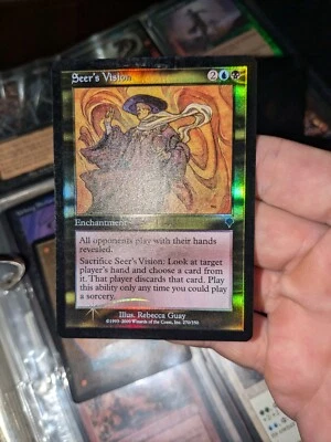 FOIL Seer's Vision - Invasion - Magic The Gathering -  - Image 1 of 2