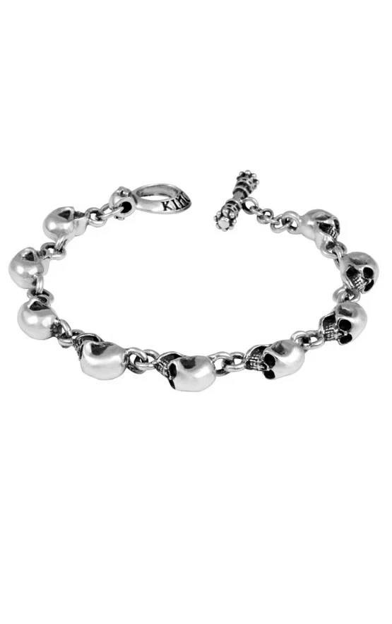 Pulsera King Baby Skull Link talla 8,75 Foto 1 de 4