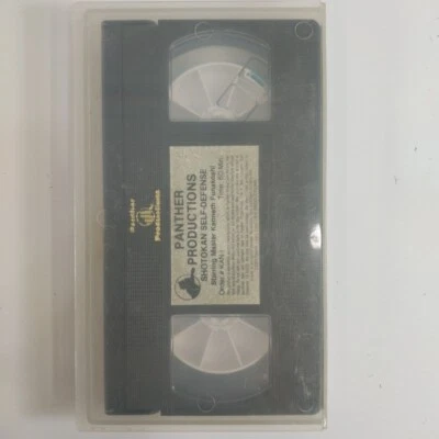 Martial Arts VHS Karate Shotokan Self Defense Techniques Kenneth Funakoshi - Image 1 of 2