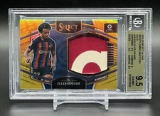 Panini Select La Liga 2022-23 Jules Kounde Jumbo Patch /10 Gold Prizm BGS 9.5