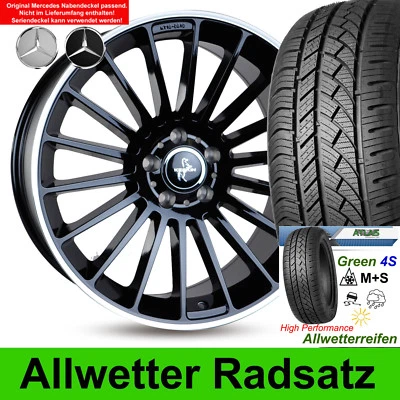 19" ABE Keskin KT15 BLP Allwetter Reifen 225/35 für Mercedes C-Klasse W 204 - Bild 1 von 2