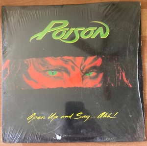 Open Up And Say ...Ahh! LP by Poison Vinyl 1988 Capitol Records - Picture 1 of 10