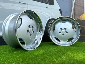 4 x 18 Inch 5x112 Argent Monoblock Style Roues : Pour Mercedes E S SL - Photo 1 sur 14