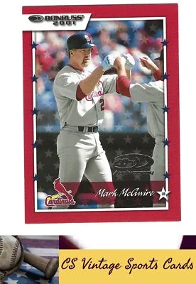 2001 Donruss #15 Mark McGwire - Image 1 of 2