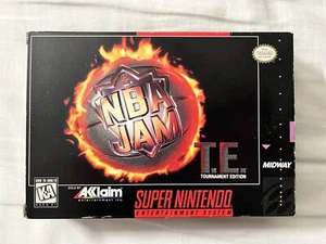 NBA Jam Tournament Edition (SNES, 1995)_CIB_FREE SHIPPING - Picture 1 of 3