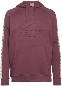 Kappa 222 Banda Balla Hoodie Jacket Wine - Egg / Purple Mens Size Large - Imagen 1 de 4