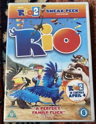 Rio DVD (2014) PAL: Region 2FREE UK POST - NEW & SEALED - Image 1 of 2