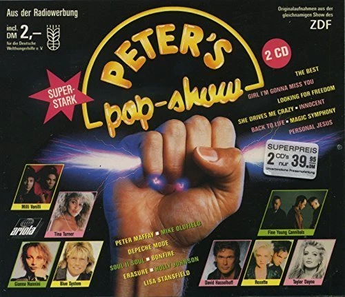 Peter's Pop Show (1989) Milli Vanilli, Depeche Mode, Roxette, Camouflag.. [2 CD] - Bild 1 von 1