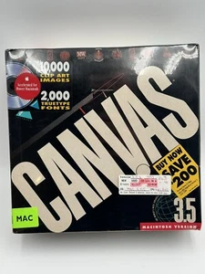 Canvas 3.5 Power Macintosh Version 1993 Used - Picture 1 of 2