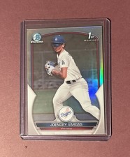 Joendry Vargas 2023 Bowman Chrome 1st Refractor 239/499Dodgers Prospect BCP-218