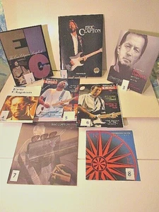 SET/8 ERIC CLAPTON Bücher/Zeitschriften/Konzertprogramme/Gitarrenauktion/1996 Konzert - Bild 1 von 21