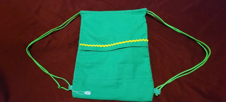 Mochila con cordón hecha a mano Foto 1 de 1