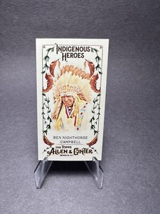 2018 Topps Allen & Ginter Mini Indigenous Heroes #MIH-23 Ben Nighthorse Campbell
