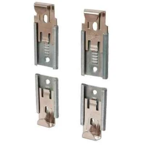 CRL Nickel Plated Adjustable Mirror Clip Set for 1/4" Beveled Mirror 64114BV - Picture 1 of 1